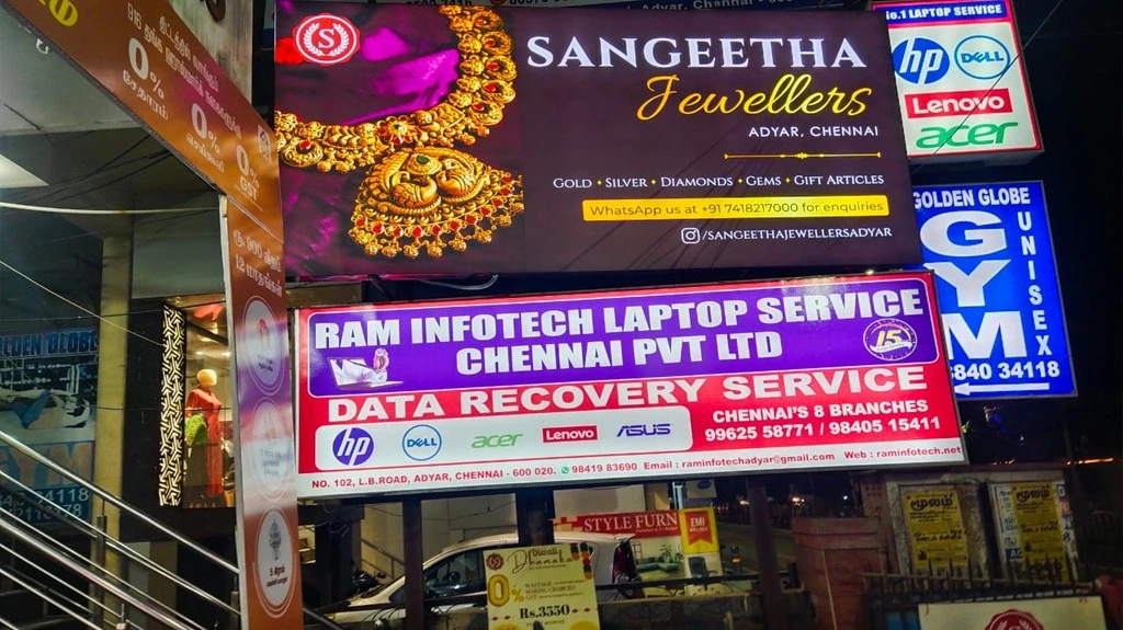 Ram Infotech Laptop Service Center Adyar
