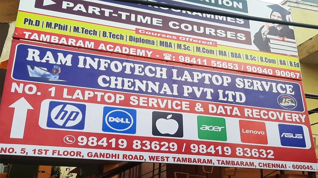 Ram Infotech Laptop Service Center Tambaram